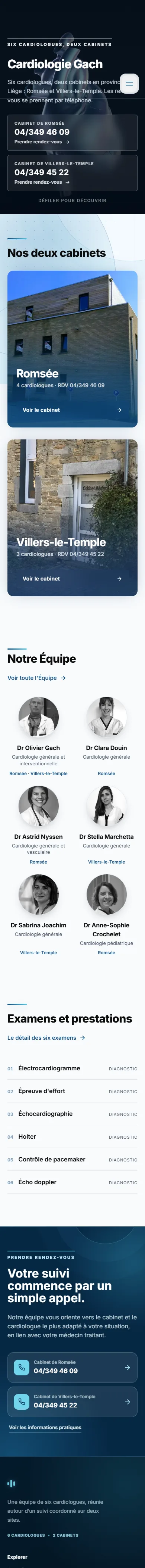 cardiologiegach.be sur téléphone